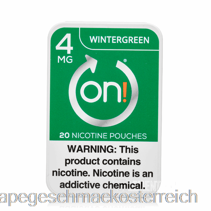 An! Nikotinbeutel - Wintergrün 4 Mg Vape-Geschmack